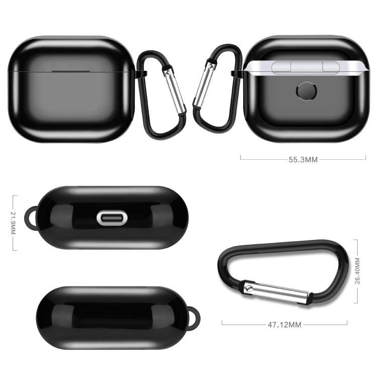 Electroplating TPU Earphone Protective Case for AirPods 3, EDA002160701G, EDA002160701A, EDA002160701B, EDA002160701C, EDA002160701D, EDA002160701E, EDA002160701F