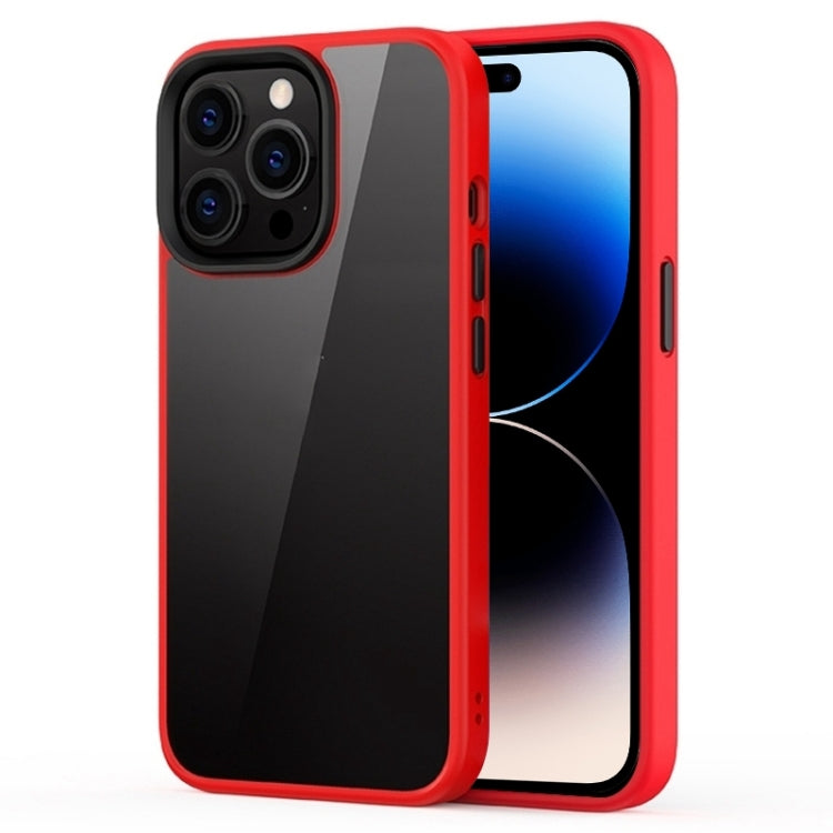 Ming Shield Hybrid Frosted Transparent Phone Case, For iPhone 14 Pro Max, For iPhone 14 Pro, For iPhone 14 Plus, For iPhone 14