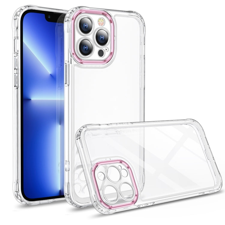Transparent Acrylic Space Phone Case, For iPhone 14, For iPhone 14 Plus, For iPhone 14 Pro, For iPhone 14 Pro Max