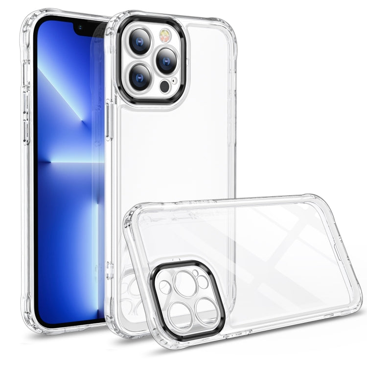 Transparent Acrylic Space Phone Case, For iPhone 14, For iPhone 14 Plus, For iPhone 14 Pro, For iPhone 14 Pro Max