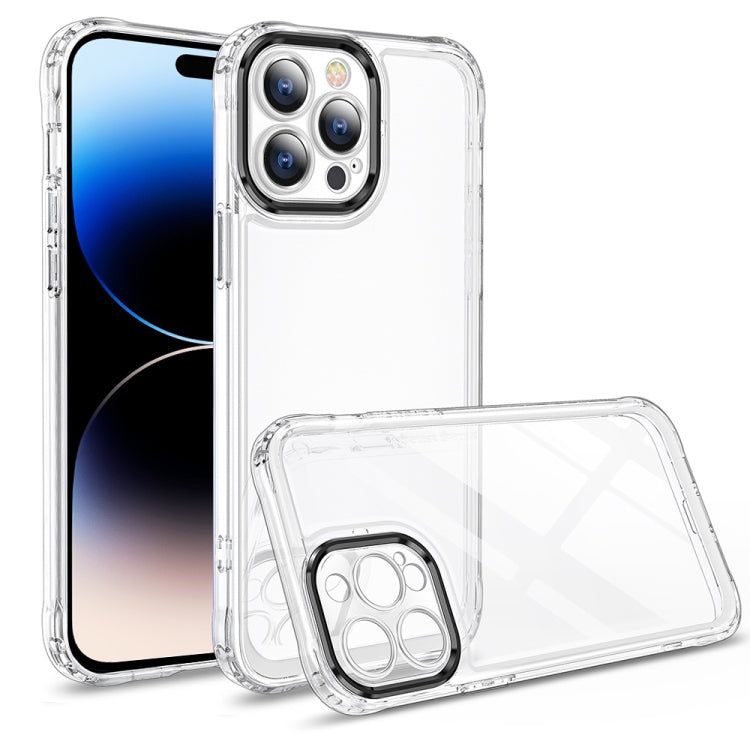 Transparent Acrylic Space Phone Case, For iPhone 14, For iPhone 14 Plus, For iPhone 14 Pro, For iPhone 14 Pro Max