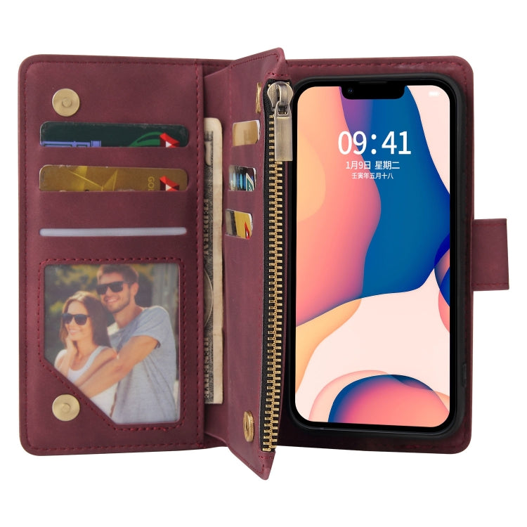 Multifunctional Phone Leather Case with Card Slot, For iPhone 14, For iPhone 14 Plus, For iPhone 14 Pro, For iPhone 14 Pro Max