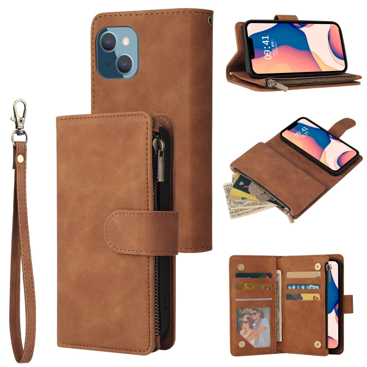 Multifunctional Phone Leather Case with Card Slot, For iPhone 14, For iPhone 14 Plus, For iPhone 14 Pro, For iPhone 14 Pro Max
