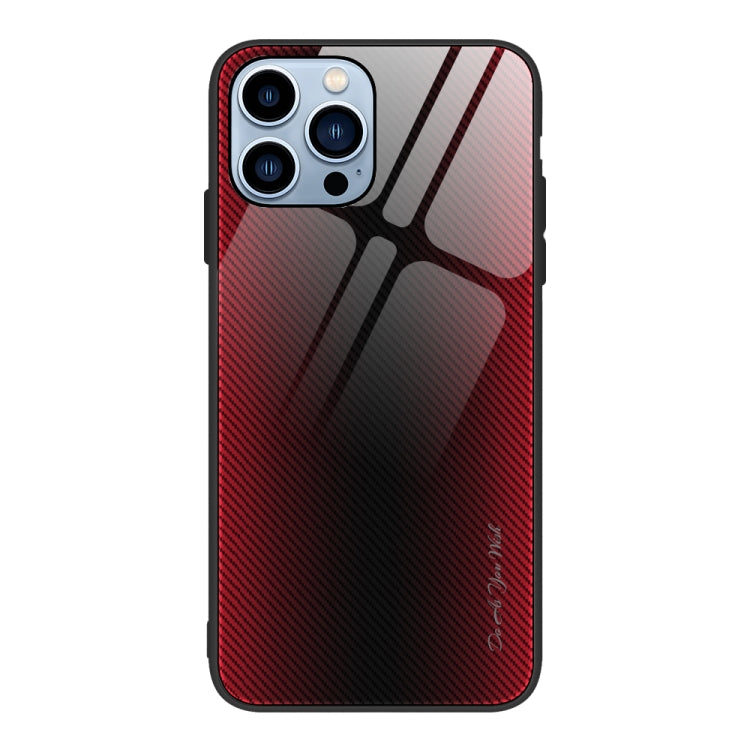 Texture Gradient Glass TPU Phone Case, For iPhone 14, For iPhone 14 Plus, For iPhone 14 Pro, For iPhone 14 Pro Max