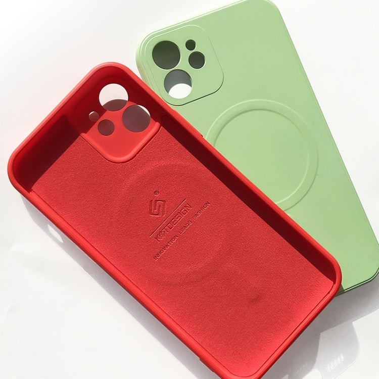 Liquid Silicone Full Coverage Magsafe Phone Case, For iPhone 14, For iPhone 14 Plus, For iPhone 14 Pro, For iPhone 14 Pro Max