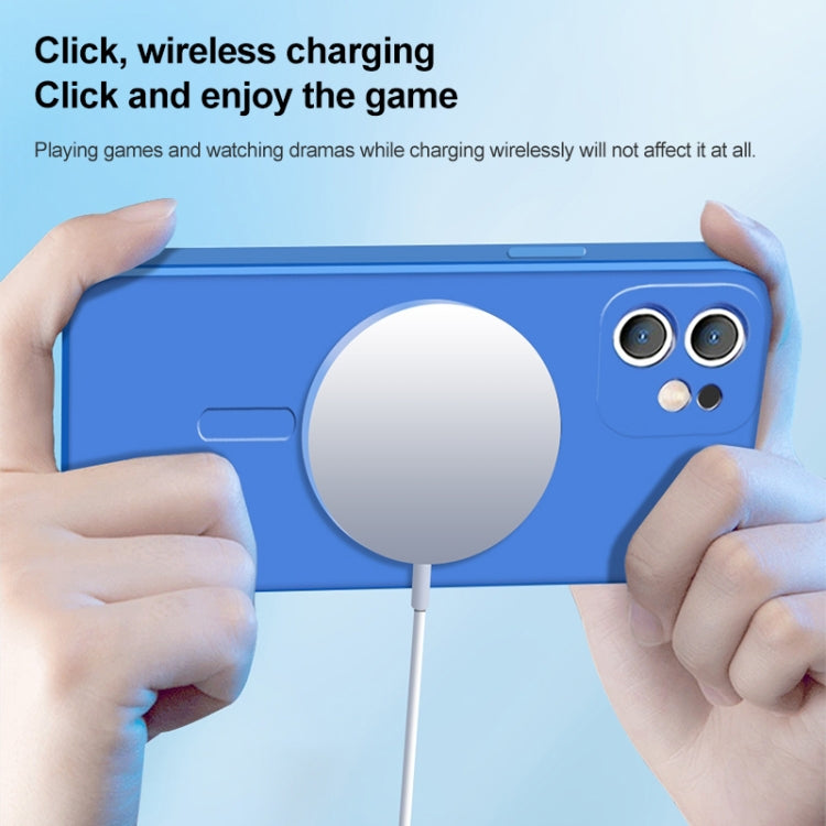 Liquid Silicone Full Coverage Magsafe Phone Case, For iPhone 14, For iPhone 14 Plus, For iPhone 14 Pro, For iPhone 14 Pro Max