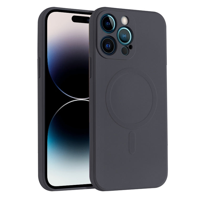 Liquid Silicone Full Coverage Magsafe Phone Case, For iPhone 14, For iPhone 14 Plus, For iPhone 14 Pro, For iPhone 14 Pro Max