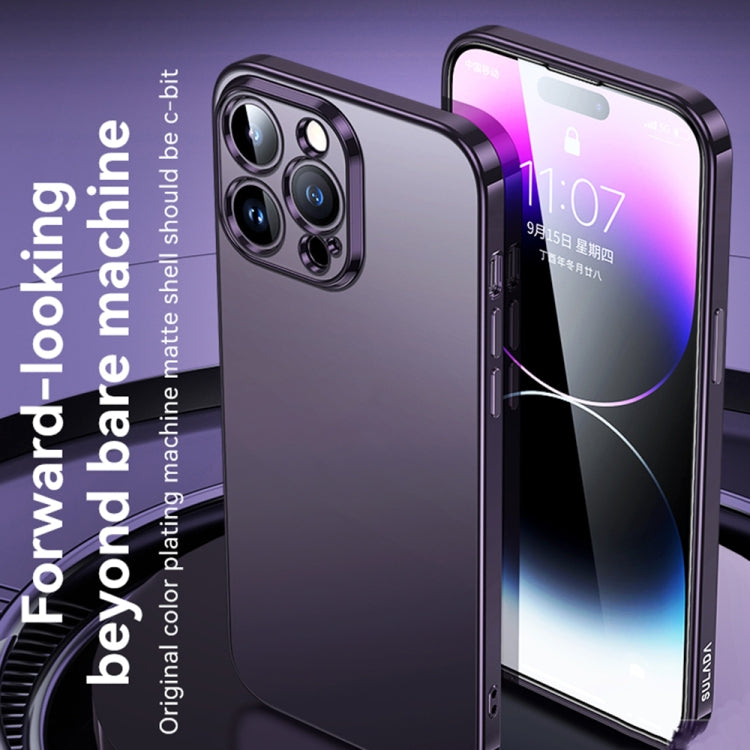 SULADA Electroplating Frosted All-inclusive TPU Phone Case, For iPhone 14, For iPhone 14 Plus, For iPhone 14 Pro, For iPhone 14 Pro Max