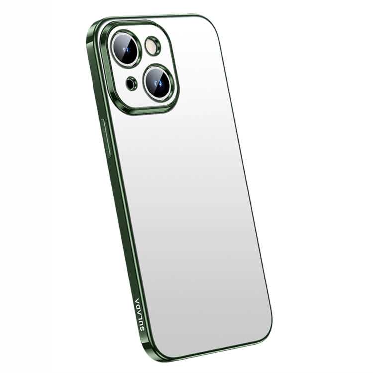 SULADA Electroplating Frosted All-inclusive TPU Phone Case, For iPhone 14, For iPhone 14 Plus, For iPhone 14 Pro, For iPhone 14 Pro Max