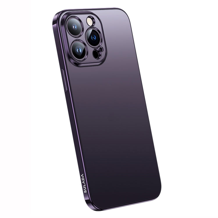 SULADA Electroplating Frosted All-inclusive TPU Phone Case, For iPhone 14, For iPhone 14 Plus, For iPhone 14 Pro, For iPhone 14 Pro Max