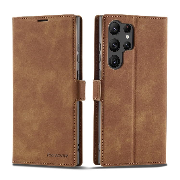 Forwenw Dream Series Oil Edge Strong Magnetism Leather Phone Case, For Samsung Galaxy S23 Ultra 5G, For Samsung Galaxy A14 5G, For Samsung Galaxy A54 5G, For iPhone 14, For iPhone 14 Plus, For iPhone 14 Pro, For iPhone 14 Pro Max