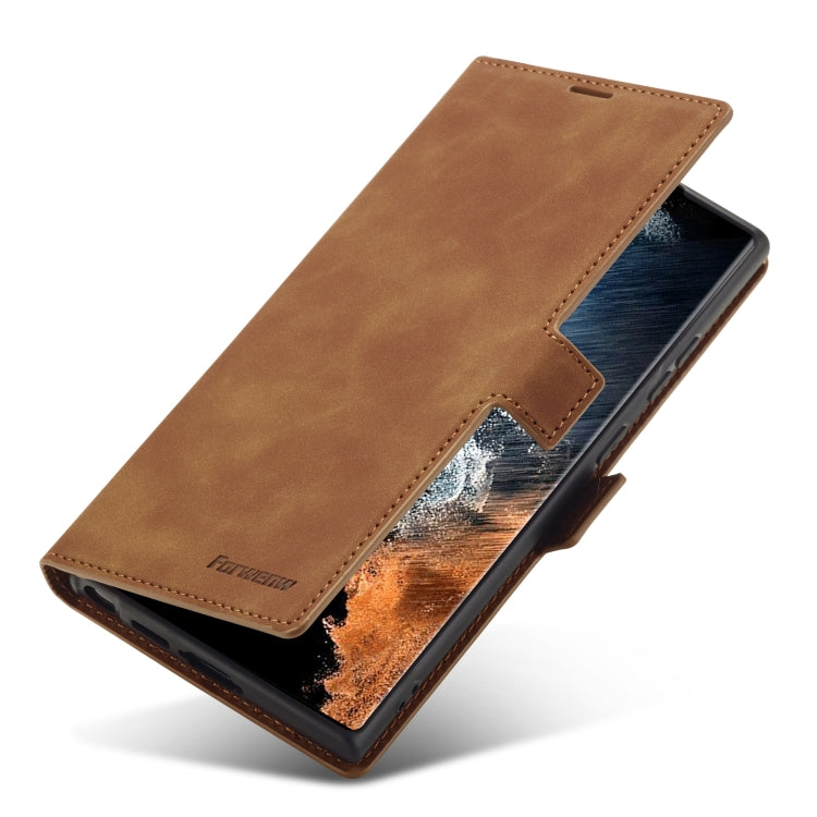 Forwenw Dream Series Oil Edge Strong Magnetism Leather Phone Case, For Samsung Galaxy S23 Ultra 5G, For Samsung Galaxy A14 5G, For Samsung Galaxy A54 5G, For iPhone 14, For iPhone 14 Plus, For iPhone 14 Pro, For iPhone 14 Pro Max
