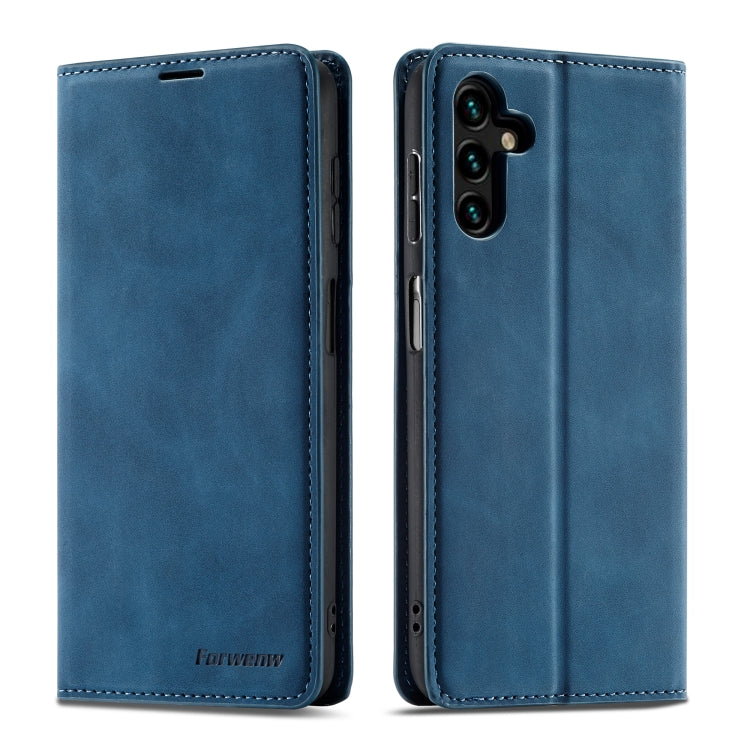 Forwenw Dream Series Oil Edge Strong Magnetism Leather Phone Case, For Samsung Galaxy S23 Ultra 5G, For Samsung Galaxy A14 5G, For Samsung Galaxy A54 5G, For iPhone 14, For iPhone 14 Plus, For iPhone 14 Pro, For iPhone 14 Pro Max