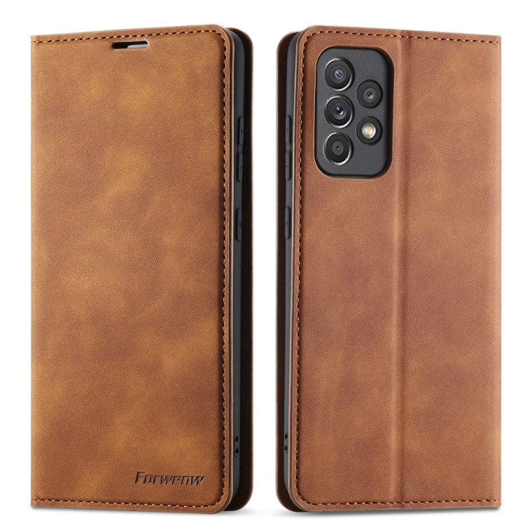 Forwenw Dream Series Oil Edge Strong Magnetism Leather Phone Case, For Samsung Galaxy S23 Ultra 5G, For Samsung Galaxy A14 5G, For Samsung Galaxy A54 5G, For iPhone 14, For iPhone 14 Plus, For iPhone 14 Pro, For iPhone 14 Pro Max