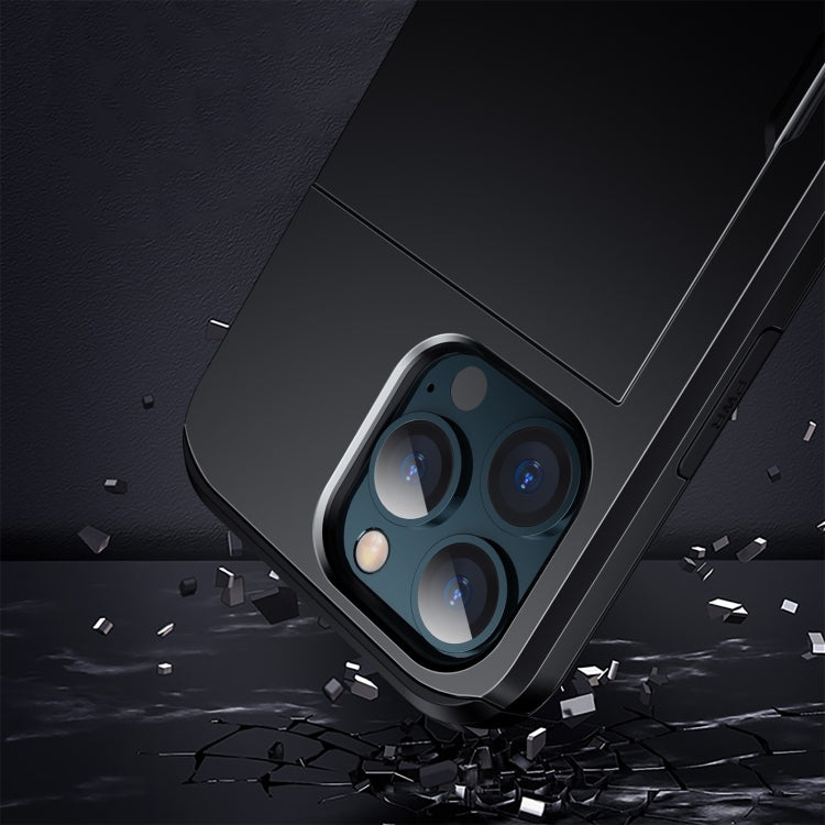 Shockproof Armor Phone Case with Slide Card Slot