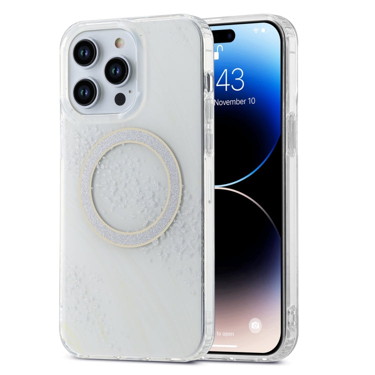 Dual-side IMD Marble Magsafe Phone Case, For iPhone 15 Pro Max, For iPhone 14, For iPhone 15 Pro, For iPhone 14 Pro, For iPhone 14 Pro Max, For iPhone 15 Plus
