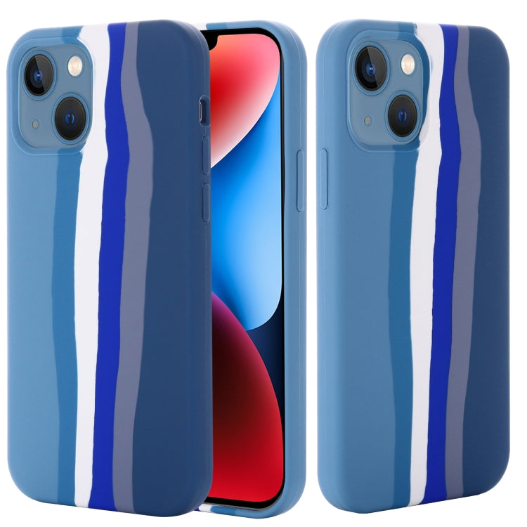 Rainbow Liquid Silicone Phone Case