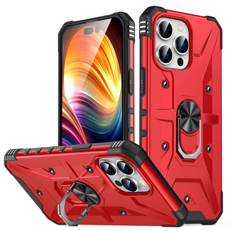 Ring Holder Phone Case, For iPhone 16e, For iPhone 16 Pro Max, For iPhone 16 Pro, For iPhone 15 Pro Max, For iPhone 15 Pro