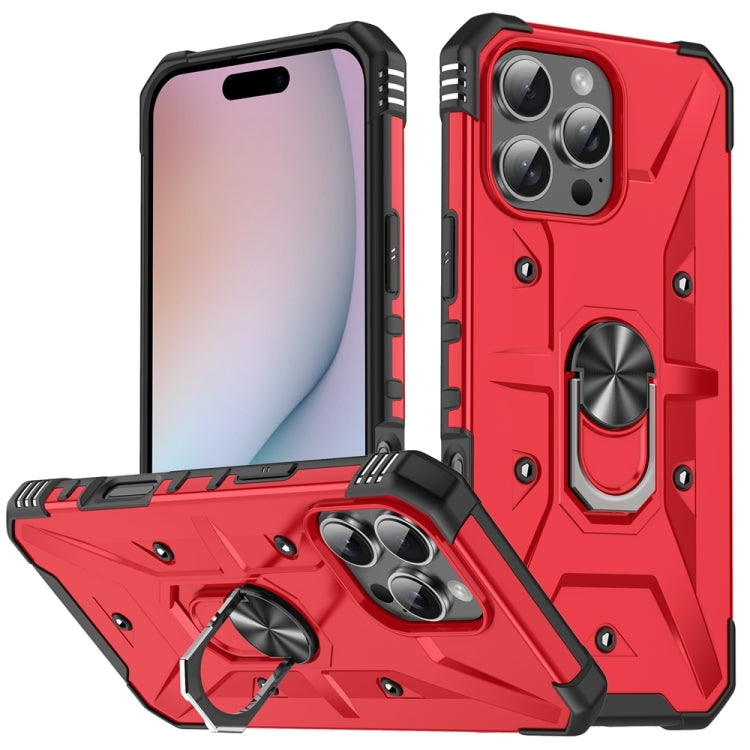 Ring Holder Phone Case, For iPhone 16e, For iPhone 16 Pro Max, For iPhone 16 Pro, For iPhone 15 Pro Max, For iPhone 15 Pro