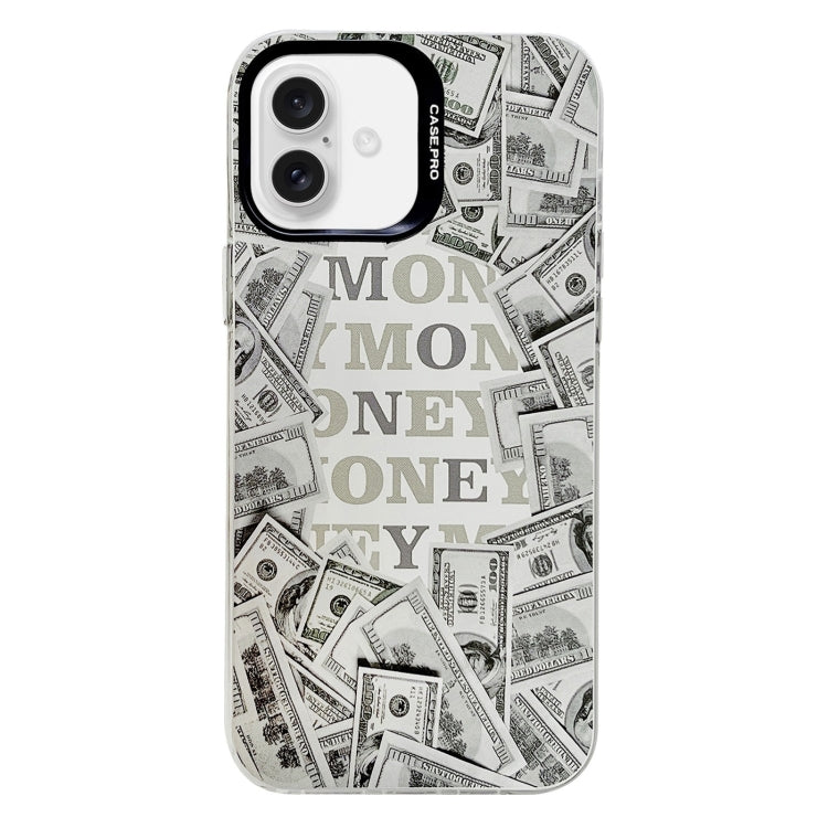 Electroplated Silver Series PC Protective Phone Case, For iPhone 16 Plus, For iPhone 16