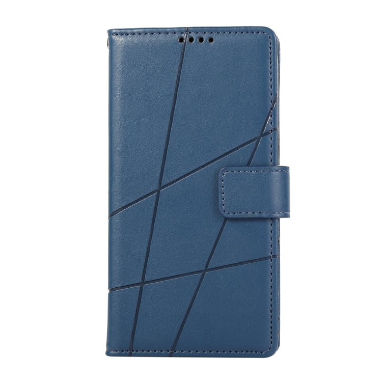 PU Genuine Leather Texture Embossed Line Phone Case