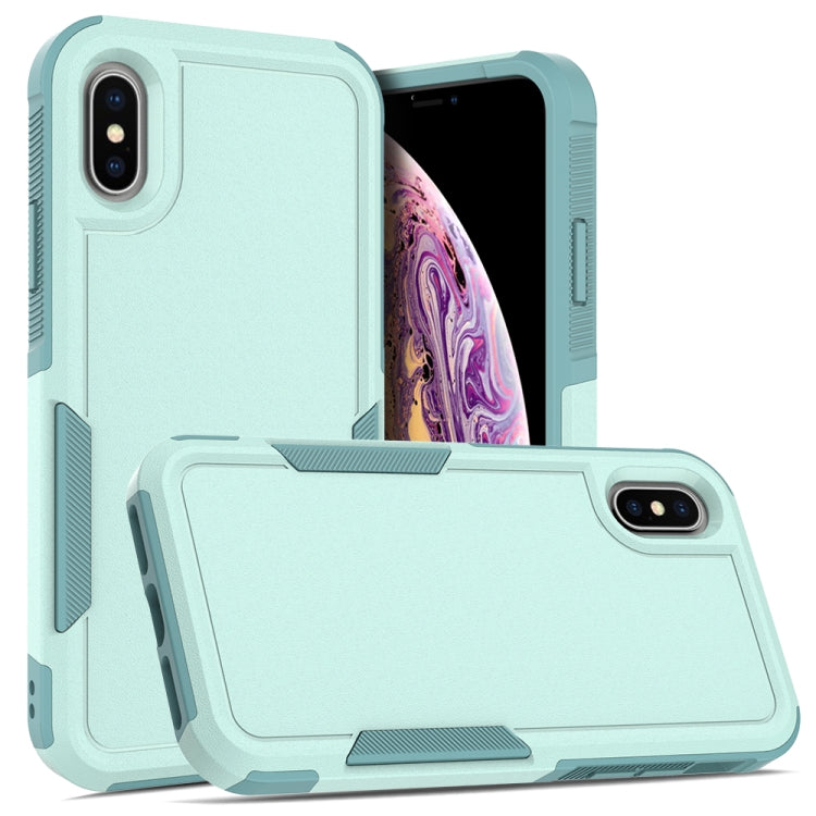 2 in 1 PC + TPU Phone Case, For iPhone 15, For iPhone SE 2022 / 2020 / 8 / 7 / 6, For iPhone X / XS, For iPhone XR, For iPhone XS Max, For iPhone 8 Plus / 7 Plus / 6 Plus