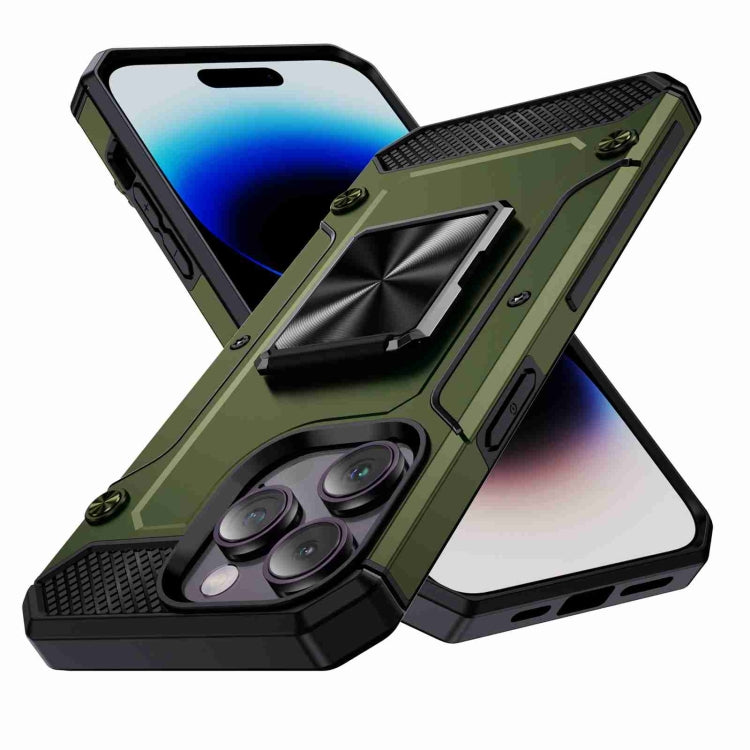Shockproof Metal Holder Phone Case, For iPhone 15 Plus, For iPhone 15, For iPhone 14 Plus, For iPhone 14, For iPhone 14 Pro, For iPhone 14 Pro Max