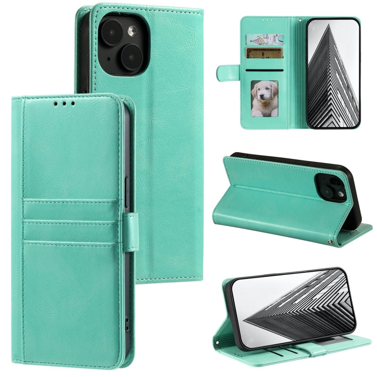 Simple 6-Card Wallet Leather Phone Case, For iPhone 15, For iPhone 14 Plus, For iPhone 14, For iPhone 14 Pro, For iPhone 14 Pro Max, For iPhone 7 / 8 / SE 2022