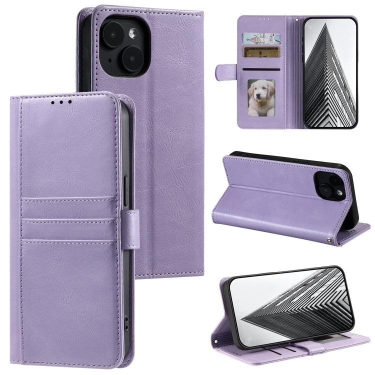 Simple 6-Card Wallet Leather Phone Case, For iPhone 15, For iPhone 14 Plus, For iPhone 14, For iPhone 14 Pro, For iPhone 14 Pro Max, For iPhone 7 / 8 / SE 2022