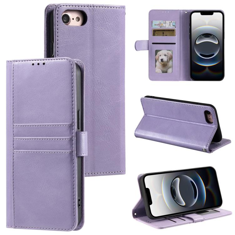 Simple 6-Card Wallet Leather Phone Case, For iPhone 16e, For iPhone 16 Pro Max, For iPhone 16 Pro, For iPhone 15 Pro Max, For iPhone 15 Pro, For iPhone 15 Plus