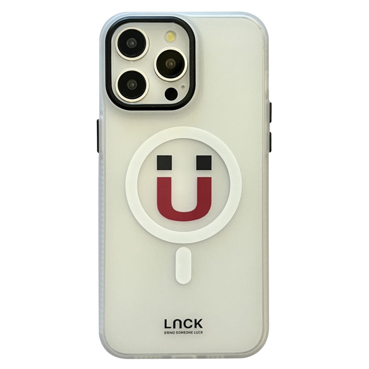 Frosted Metal Lens Protection Frame MagSafe Phone Case