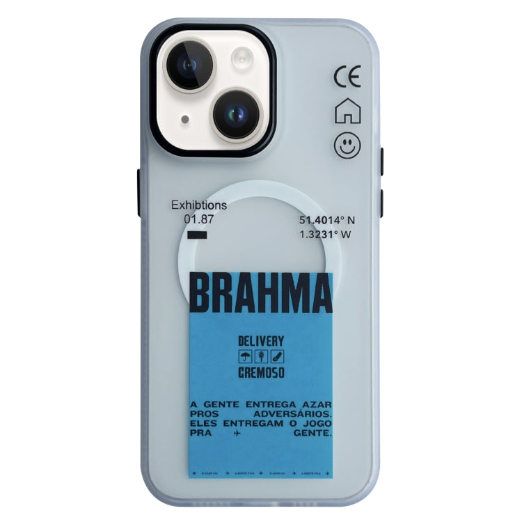 Frosted Metal Lens Protection Frame MagSafe Phone Case