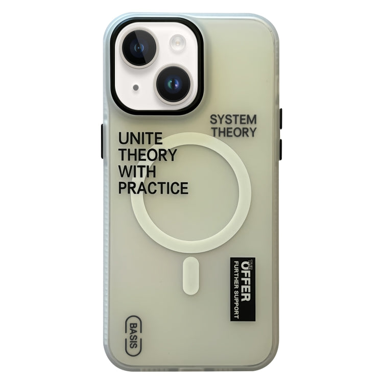 Frosted Metal Lens Protection Frame MagSafe Phone Case