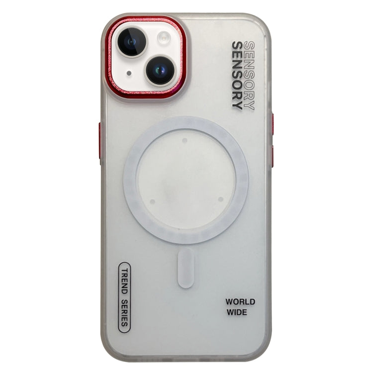 Frosted Metal Lens Protection Frame MagSafe Phone Case