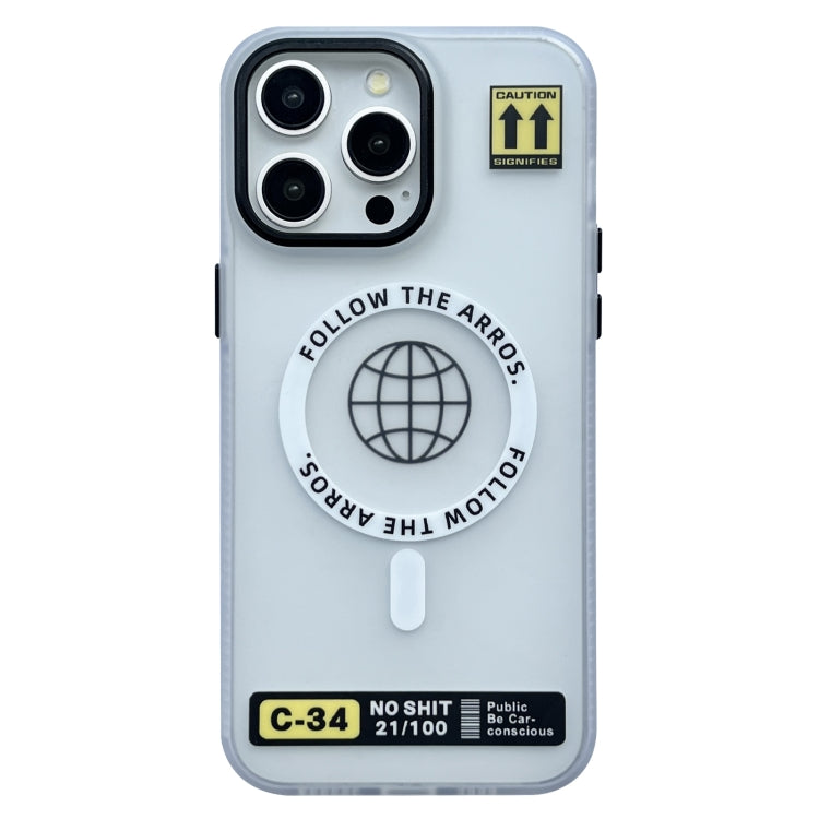 Frosted Metal Lens Protection Frame MagSafe Phone Case