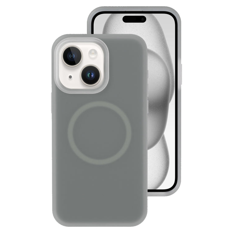 Jelly Liquid Silicone MagSafe Magnetic Phone Case