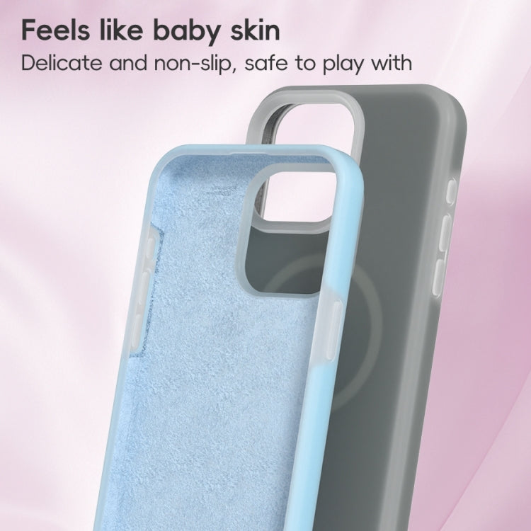 Jelly Liquid Silicone MagSafe Magnetic Phone Case