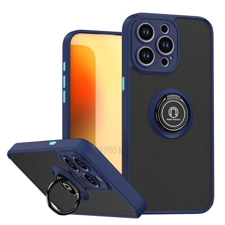 Q Shadow 1 Series TPU + PC Phone Case with Ring