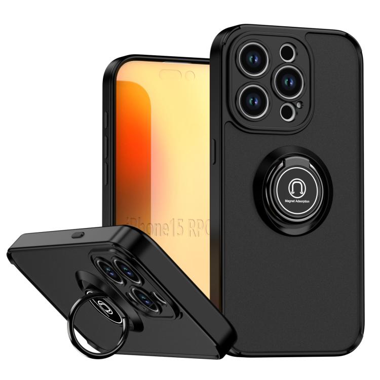 Q Shadow 1 Series TPU + PC Phone Case with Ring