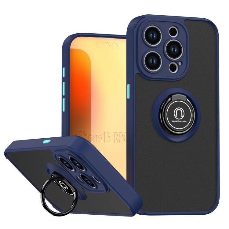 Q Shadow 1 Series TPU + PC Phone Case with Ring