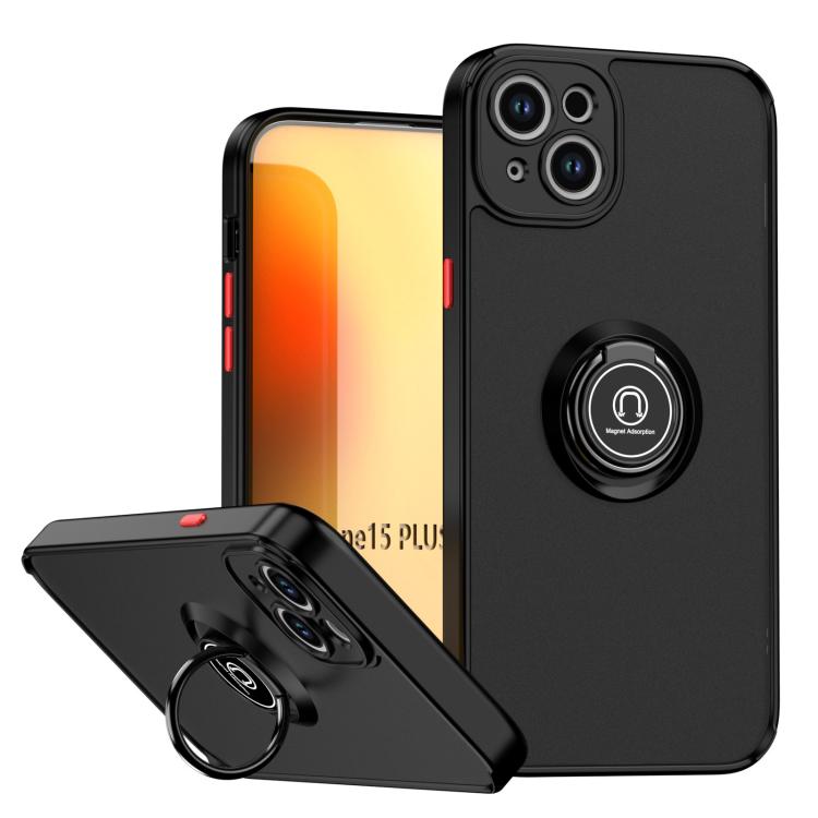 Q Shadow 1 Series TPU + PC Phone Case with Ring