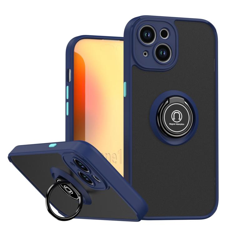 Q Shadow 1 Series TPU + PC Phone Case with Ring