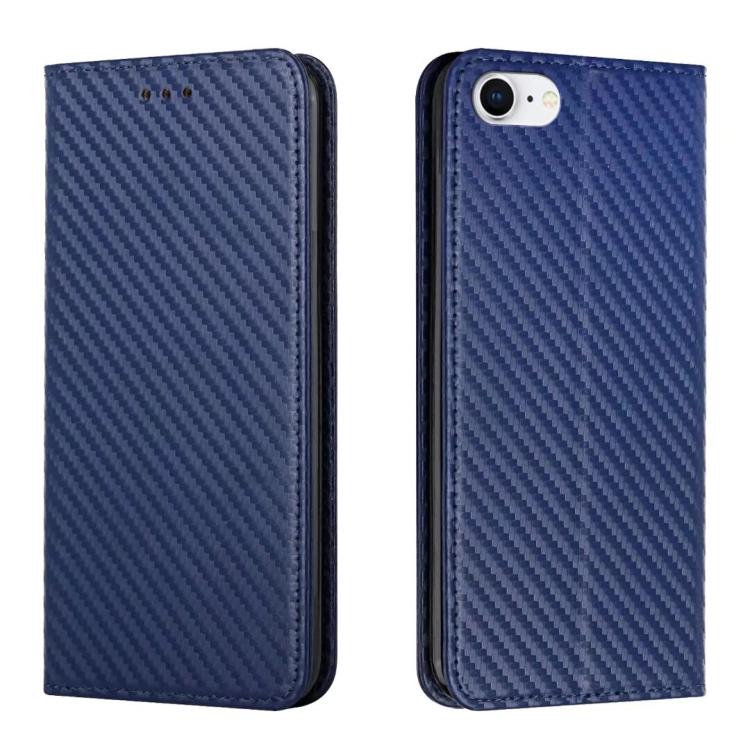 Carbon Fiber Texture Magnetic Flip Leather Phone Case, For iPhone 16e, For iPhone 16 Pro Max, For iPhone 16 Pro, For iPhone 16 Plus, For iPhone 16