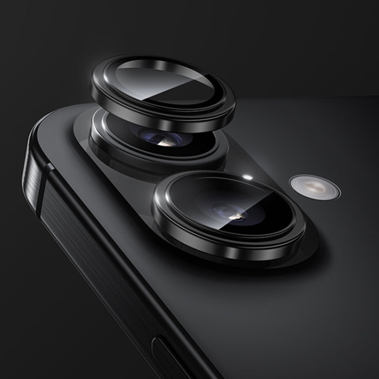 Benks King Kong Series Corning Single Metal Lens Protective Film, For iPhone 16 Plus, For iPhone 16