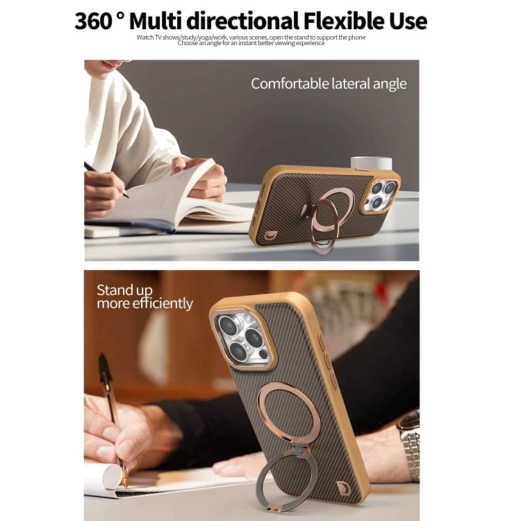 Carbon Fiber MagSafe Holder Phone Case