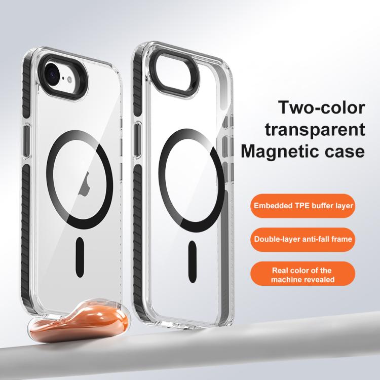 Airbag TPU + TPE+ PC Clear MagSafe Phone Case