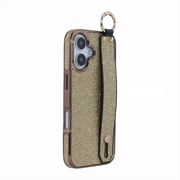 Electroplating Loose Powder Wristband Holder Phone Case