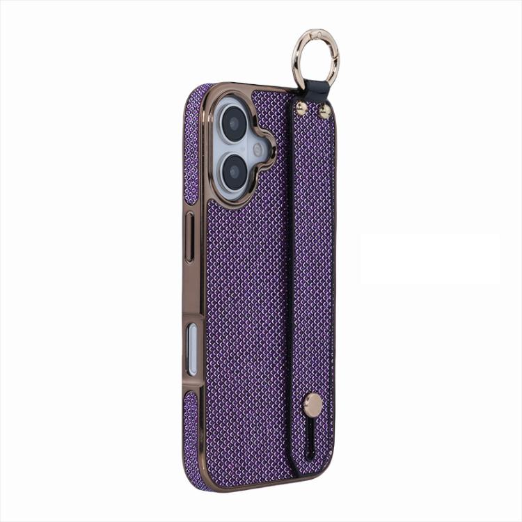 Electroplating Loose Powder Wristband Holder Phone Case