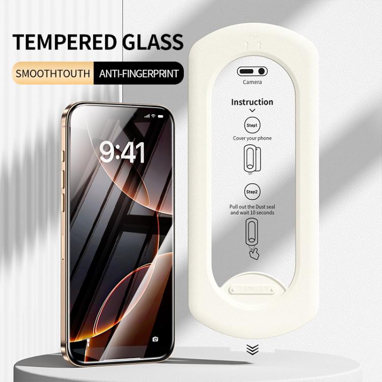 Easy Install Box Dust-Free HD Tempered Glass Film