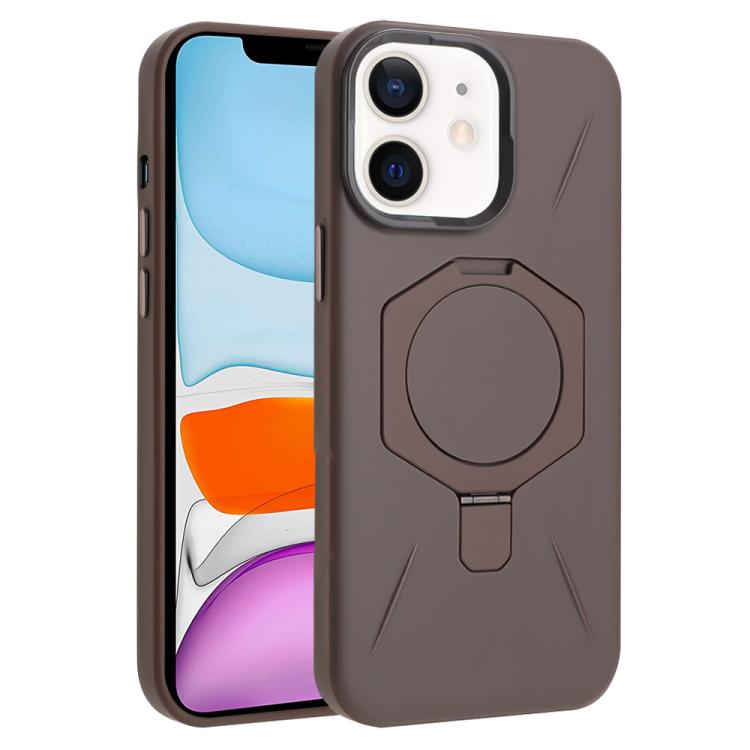 Four-Corner Shockproof MagSafe Holder TPU Hybrid PC Phone Case